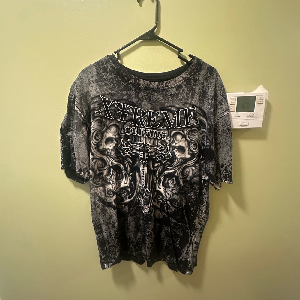 Xtreme Couture Black Graphic Tee